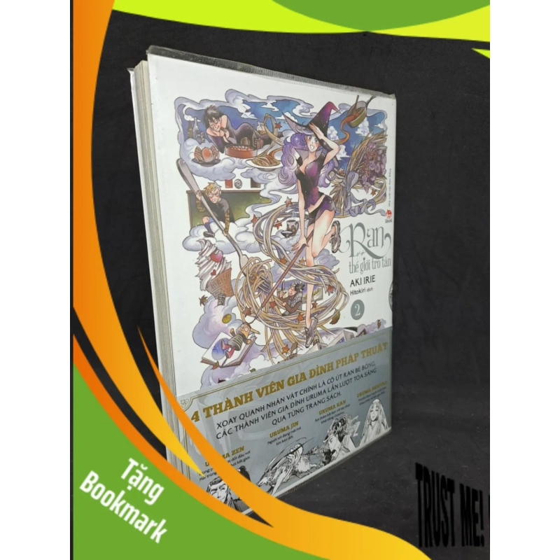 (TẶNG BOOKMARK) Ran và thế giới Tro Tàn tập 2 mới 90% truyện tranh RBK0207 951192