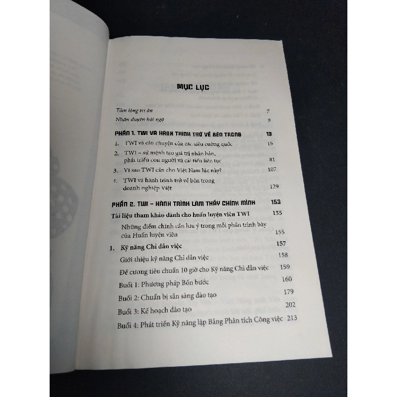 TWI Bí quyết ẩn sau thành công của các siêu cường quốc mới 90% ẩm bìa, có mộc nhà phát hành 2023 Lê Thị Hoàng Anh HCM2103 KỸ NĂNG 919206