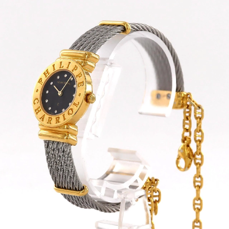 Đồng hồ Philip Charriol St. Tropez Combi-12P 28.91-0401 SSxGP Quartz - Hàng hiệu Chính hãng 875336