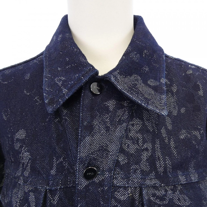 Jacket denim FENDI FW0428 AW18 - Hàng hiệu Authentic 886666