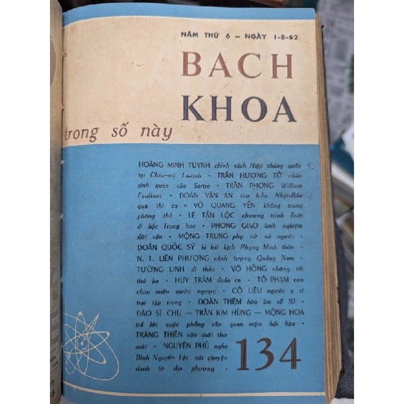 Tạp Chí Bách Khoa (114,133,134,135,136,137,138 Đóng Chung ) 277656