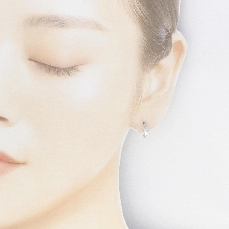 K18WG Bông tai kim cương - Hàng hiệu Chính hãng 868719