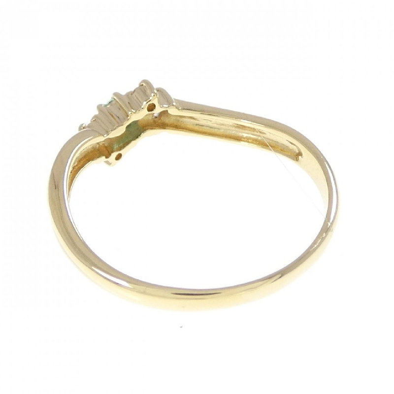 Nhẫn Emerald K18YG 666304