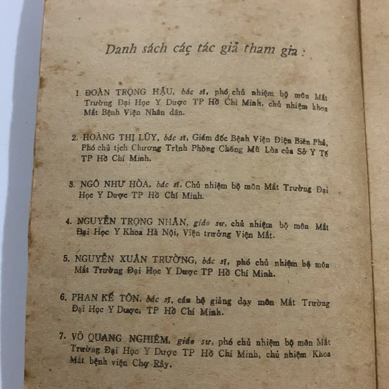 Nhãn khoa lâm sàng, Ngô Như Hoà chủ biên, lưu hành nội bộ 709169