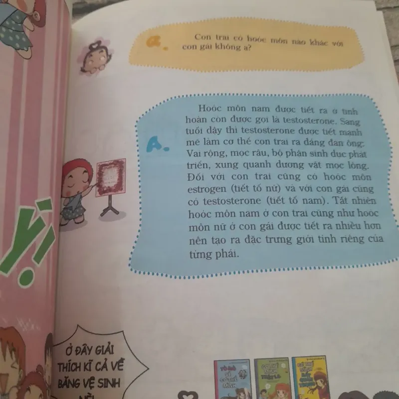 Sách Tuổu mới lớn- Tập 4.Thắc mắc về giới tính. Truyện tranh. Lời Koo Sung Ae 696672