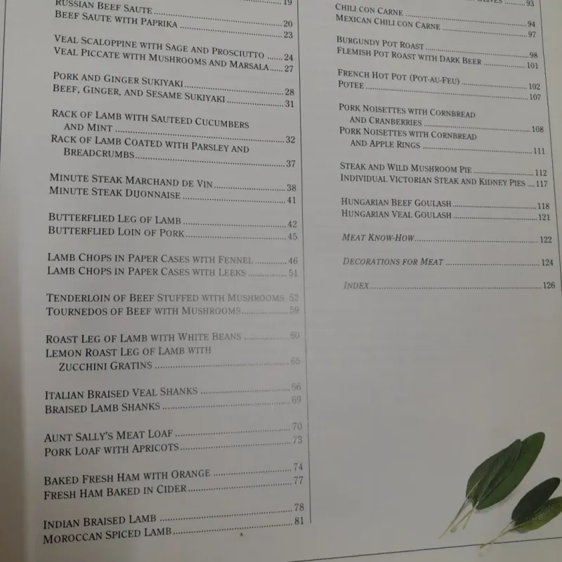 Perfect MEAT DISHES. Nghệ thuật nấu món thịt. Anne Willan 785295