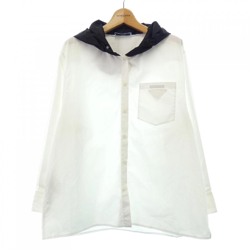 【Mã giảm giá】Áo sơ mi PRADA 637156
