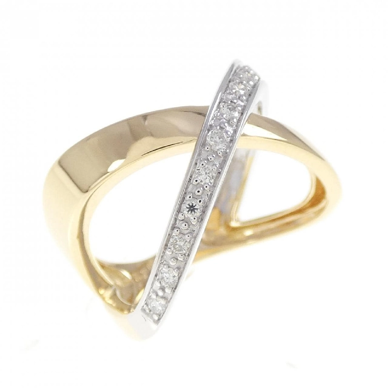 Nhẫn kim cương 750YG/750WG 0.16CT 667526