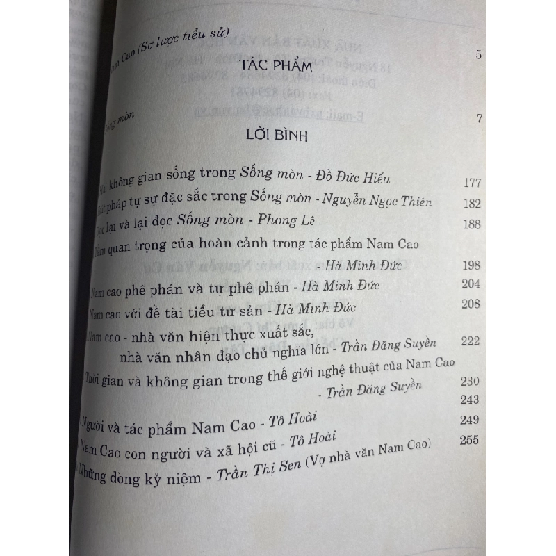 Sống Mòn- Tác phẩm và Lời Bình-Phạm Thị Ngọc, Vũ Nguyễn Tuyển Chọn- NXB Văn Học2007- Đông Tây phát hành- Sách qua sử dụng chất lượng tốt 451874