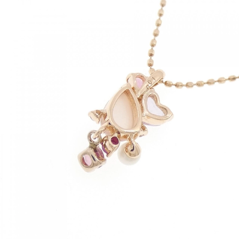 K10PG Mặt dây chuyền đá màu - Hàng hiệu Authentic 861282