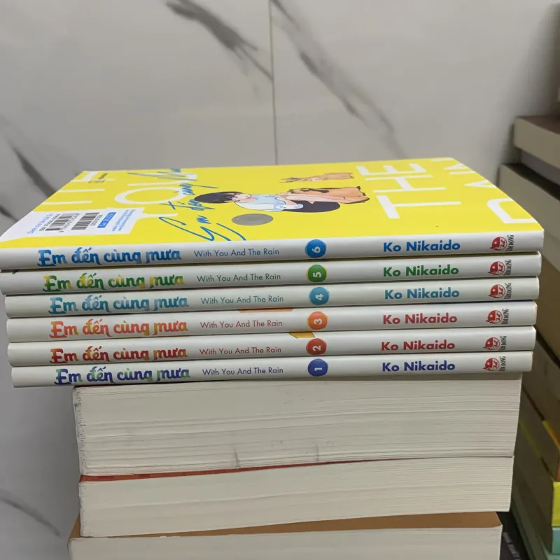Truyện tranh em đến cùng mưa. Bộ 6 tập 989656