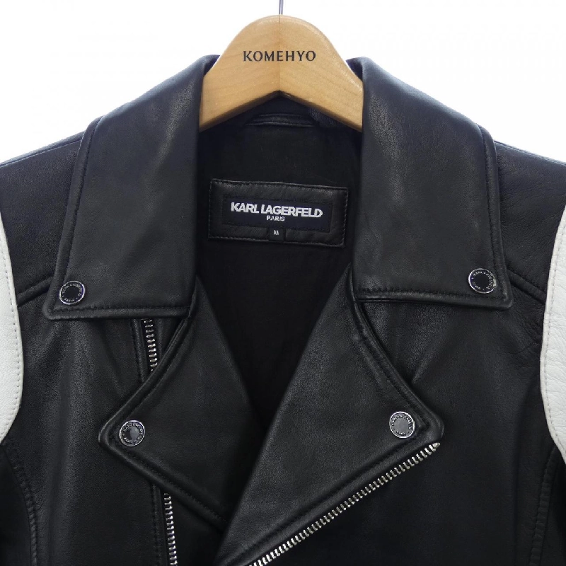 【Mã giảm giá】Áo khoác da Karl Lagerfeld 636730