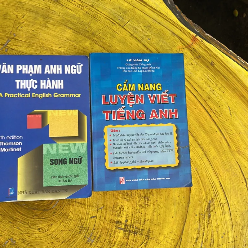 COMBO CẨM NANG LUYỆN VIẾT TIẾNG ANH & VĂN PHẠM ANH NGỮ THỰC HÀNH 737757