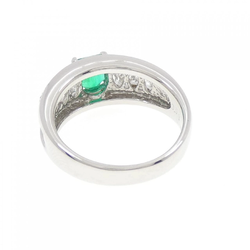 Nhẫn Emerald PT900 0.59CT - Hàng hiệu Chính hãng 856090