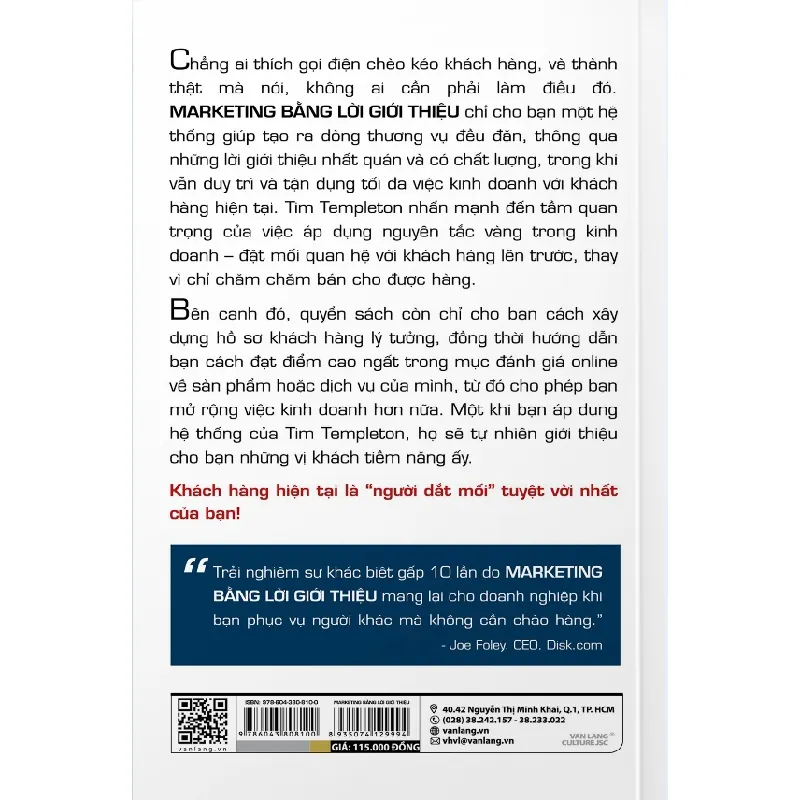 Marketing Bằng Lời Giới Thiệu - Tim Templeton 287825