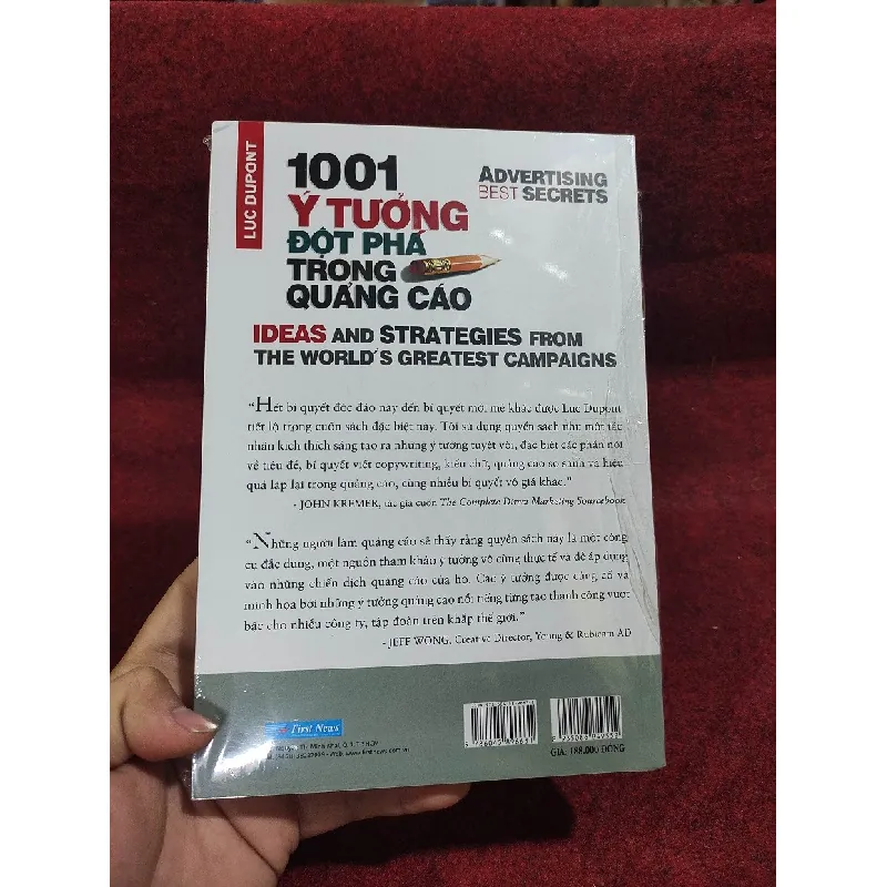[Phiên Chợ Sách Cũ] 1001 ý tưởng đột phá trong quảng cáo 2303 413452