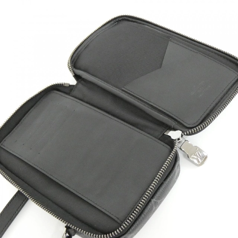 Túi đeo chéo Louis Vuitton Monogram Eclipse Reverse Double Phone Pouch M69534 611758