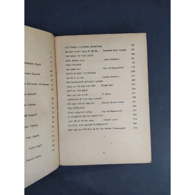 20 slected short stories truyện ngắn tuyệt tác trình bày song ngữ mới 70% ố nặng 1992 HCM1001 Lê Bá Kông HỌC NGOẠI NGỮ 918600