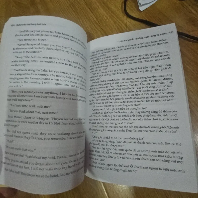 Trước khi chiếc lá bàng cuối cùng lìa cành (song ngữ Anh - Việt)
 763769