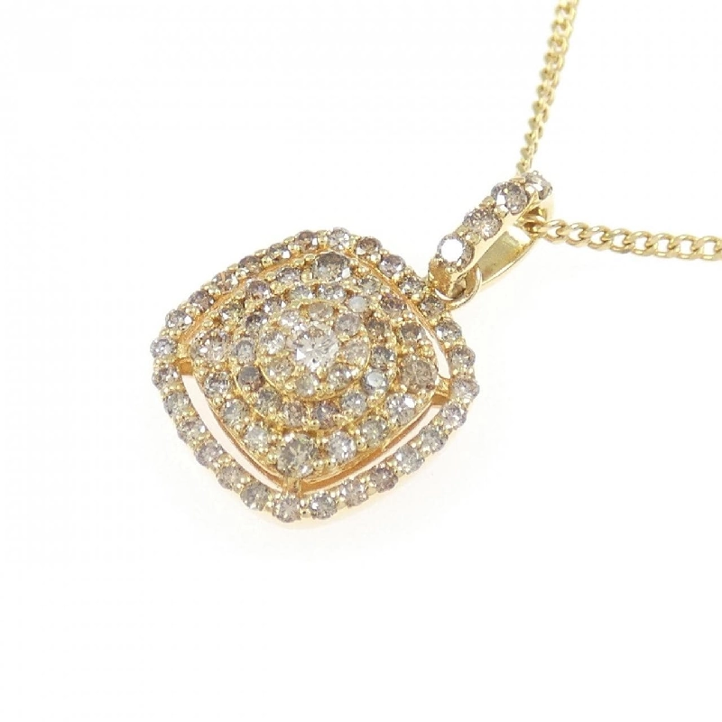 K18YG Dây chuyền kim cương 0.40CT - Hàng hiệu Chính hãng 857526