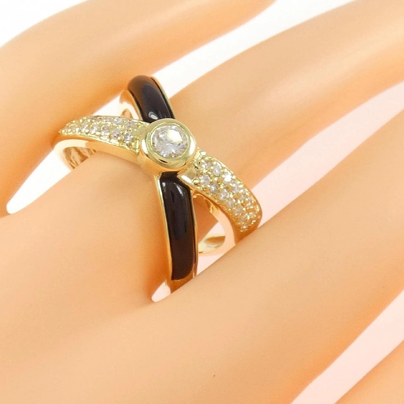 Nhẫn Onyx K18YG - Hàng hiệu Chính hãng 850603