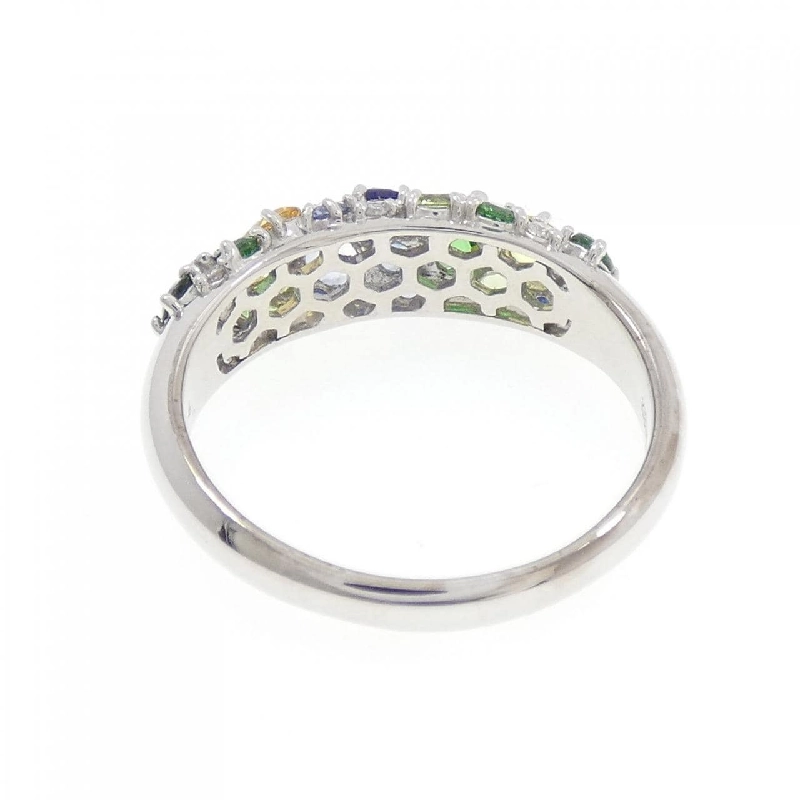 Nhẫn đá màu K18WG - Hàng hiệu Authentic 847130