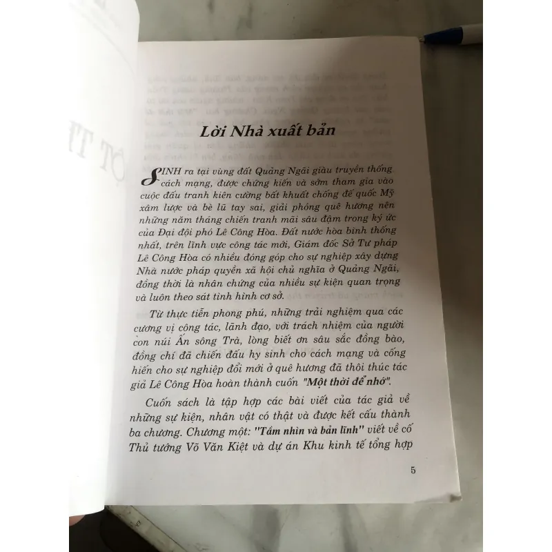 Một thời để nhớ - Lê Công Hoà 957363