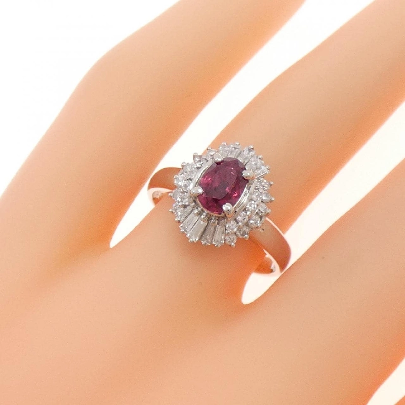 Nhẫn Ruby PT900 1.00CT - Hàng hiệu Chính hãng 854784