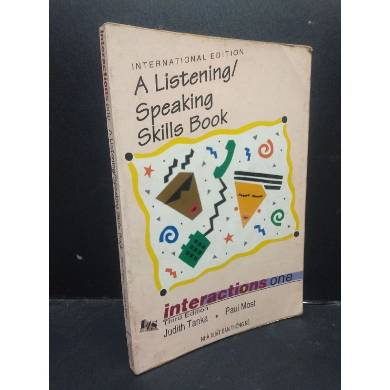 A listening/speaking skills book - Interactions one 2001 mới 60% ố vàng có viết HCM2504 chuyên môn ngoại ngữ 913992