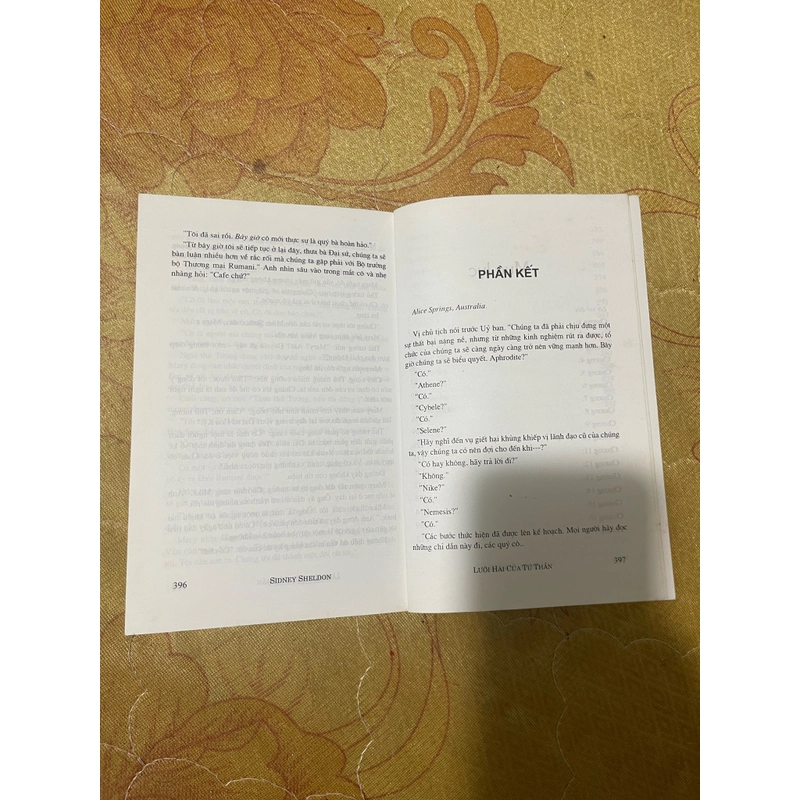 Lưỡi hái của tử thần- Sidney Sheldon  470422