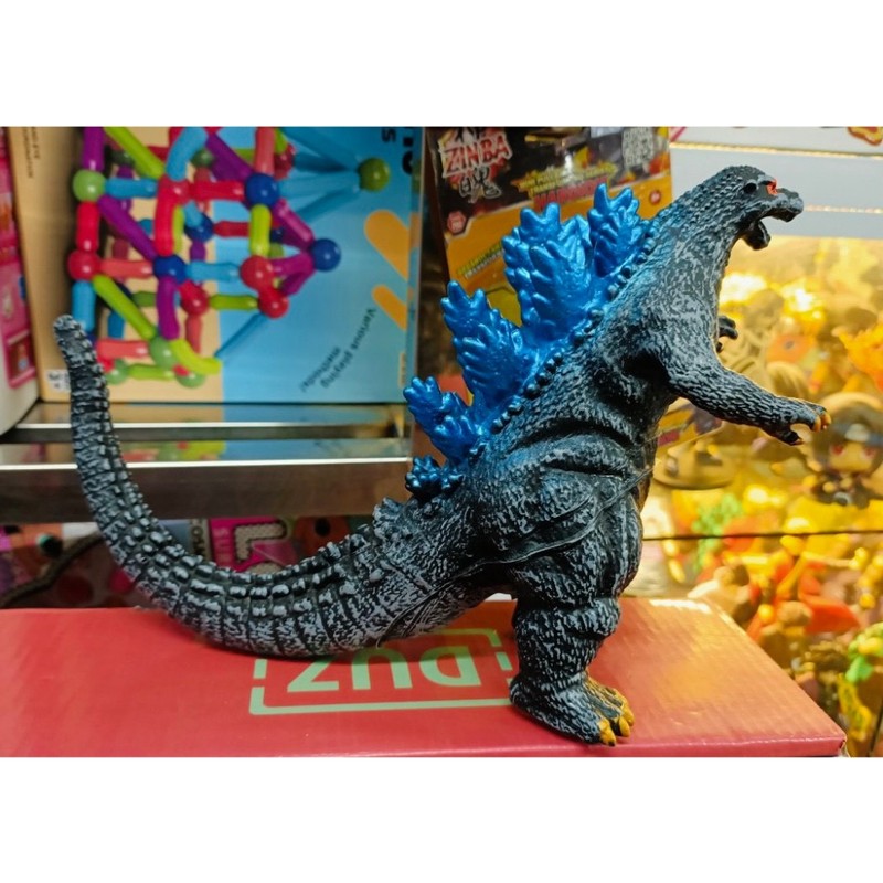 Đồ chơi mô hình con Godzilla cao 15cm chất liệu cao su mềm chọn màu ngẫu nhiên hàng mới 137601