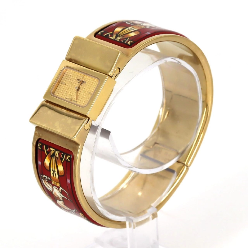 Hermès Roke Enamel GP LO1.201 GP Quartz - Hàng hiệu Chính hãng 876361