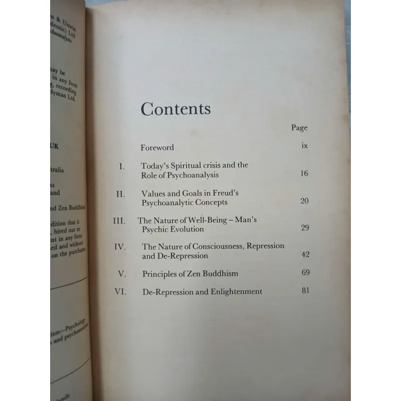 PSYCHO ANALYSIS & ZEN BUDDHISM (PHÂN TÂM HỌC VÀ THIỀN TÔNG) - ERICH FROMM 688066