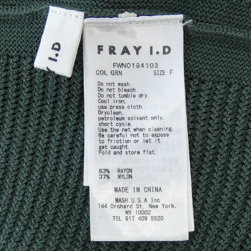 【Mã giảm giá】Đầm FRAY I.D 650406