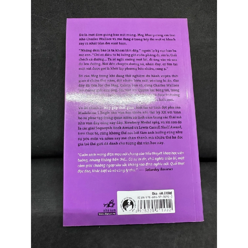 [Phiên Chợ Sách Cũ] Nếp Gấp Thời Gian - Madeleine L'Engle 1304, 2017 433742