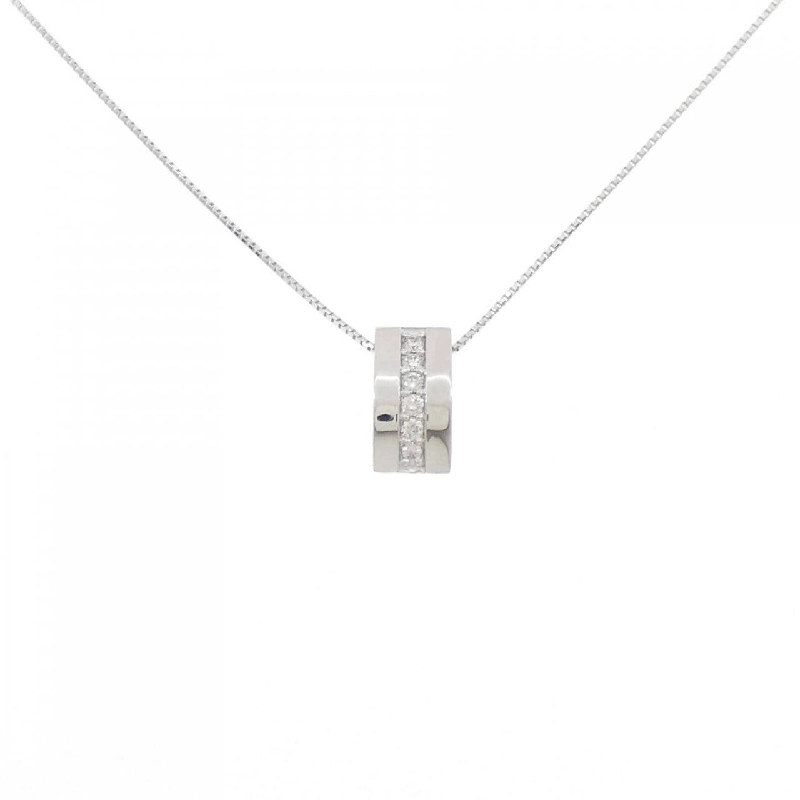 Dây chuyền kim cương K18WG 0.10CT - Hàng hiệu Chính hãng 863818