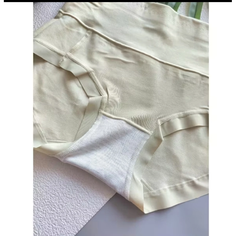 Combo 2 Quần lót nữ lưng cao gen bụng không viền cotton kháng khuẩn nâng mông(45-60kg)  489115