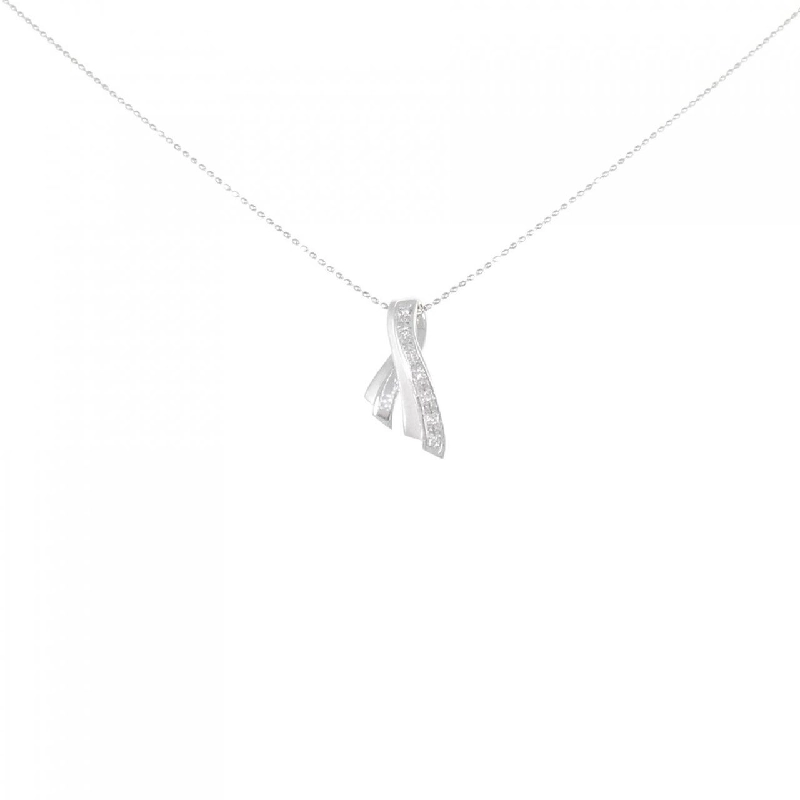 K18WG Dây chuyền kim cương 0.03CT - Hàng hiệu Chính hãng 863578