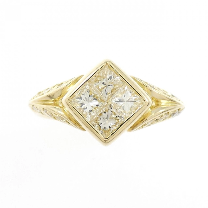 Nhẫn kim cương K18YG 0.70CT - Hàng hiệu chính hãng 851197