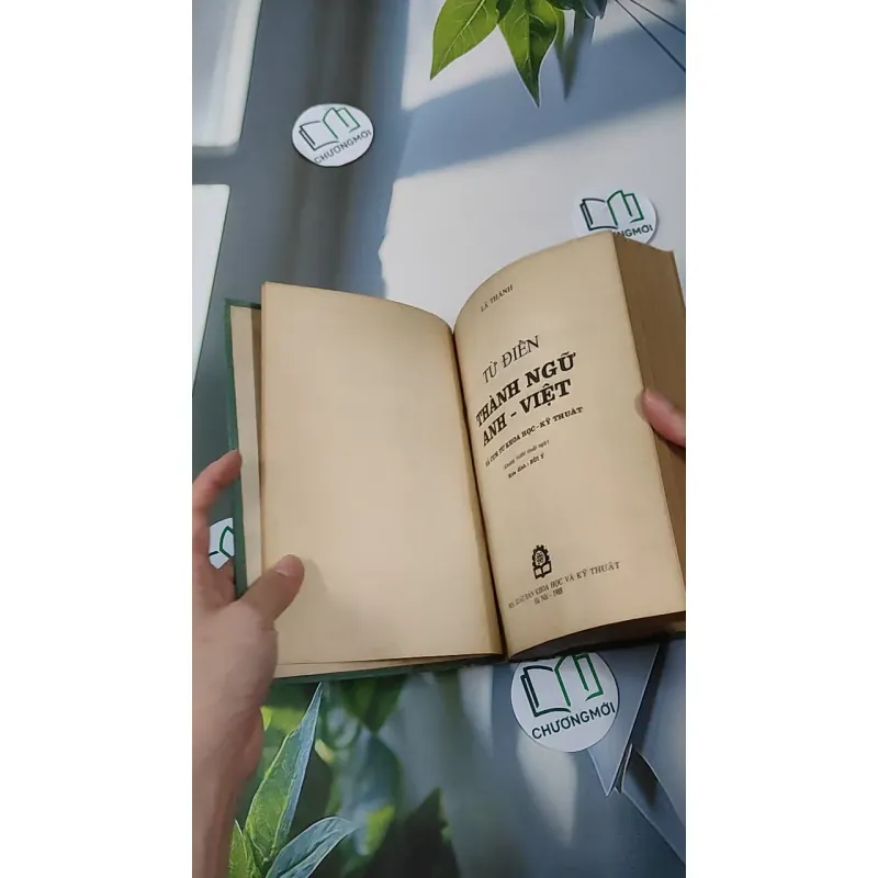 [MIỄN PHÍ BỌC SÁCH] [XƯA] Từ điển Thành ngữ Anh - Việt (1988) 990435