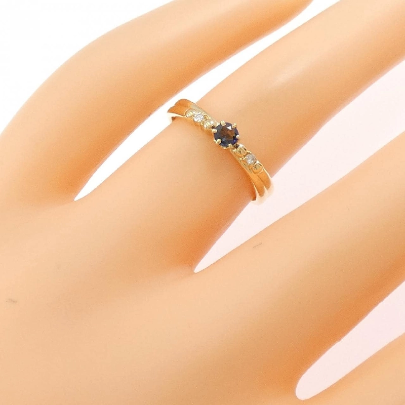 Nhẫn Sapphire K18YG 665486