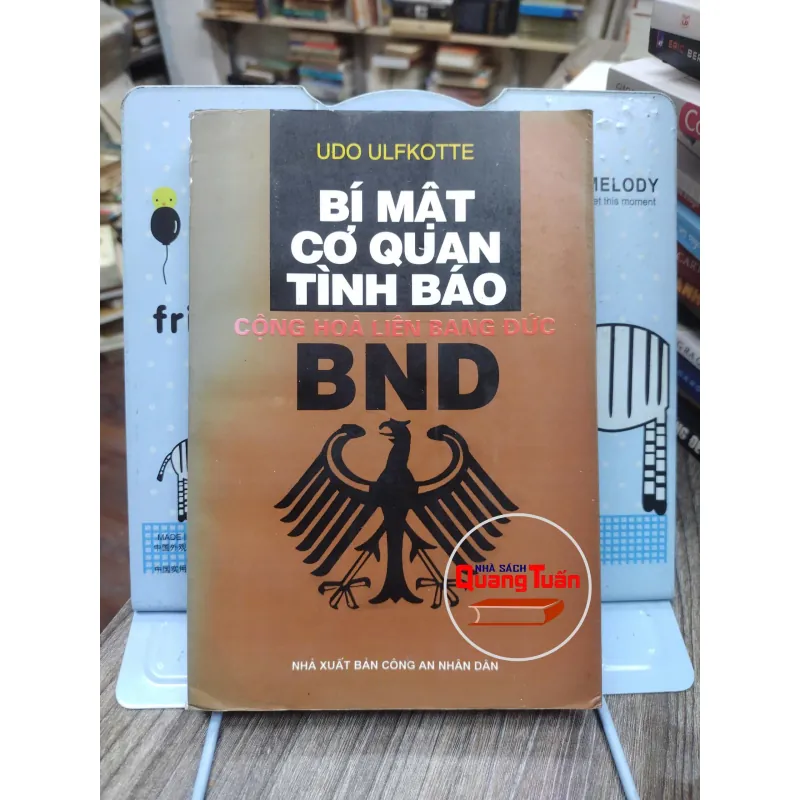 Sách: Bí mật cơ quan tình báo cộng hoa liên bang Đức (A1) - Udo Ulfkotte 674524