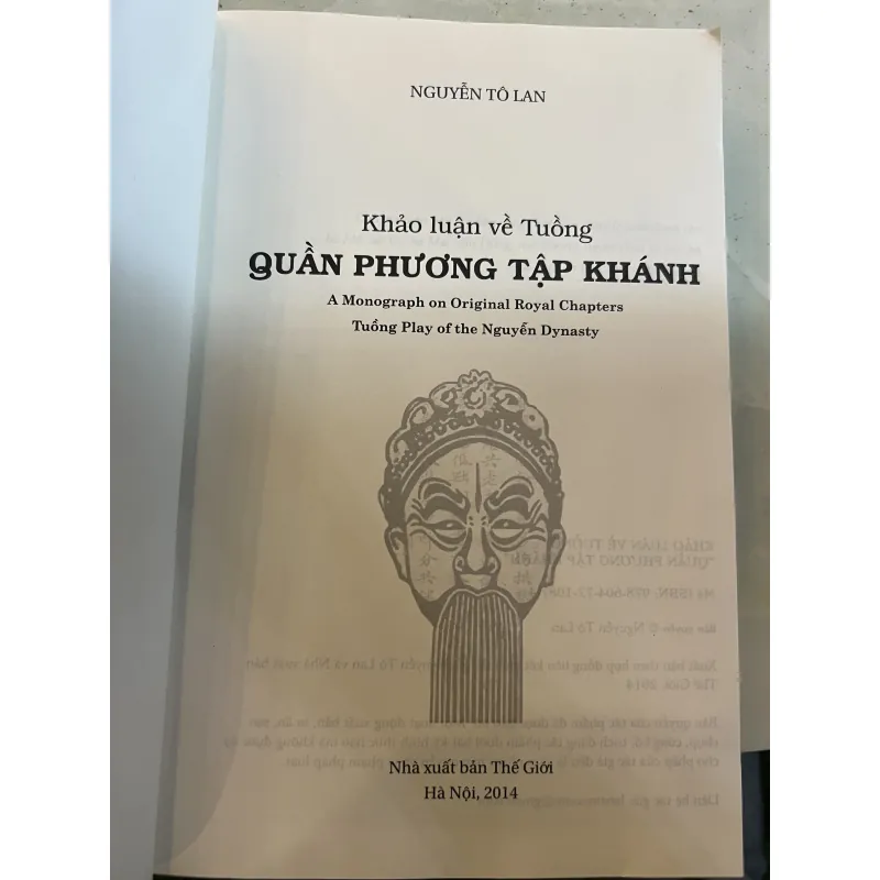 KHẢO LUẬN VỀ TUỒNG QUẦN PHƯƠNG TẬP KHÁNH - NGUYỄN TÔ LAN 1022135