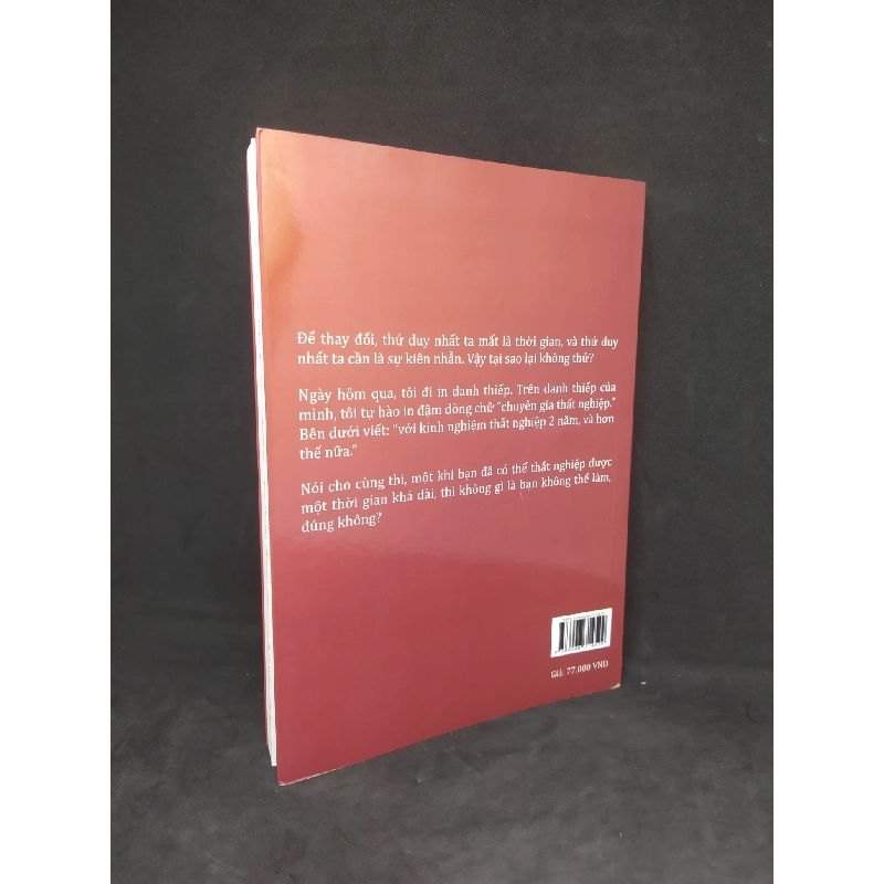 Thất nghiệp không phải là thất bại (mới 90%) HCM1812 910609