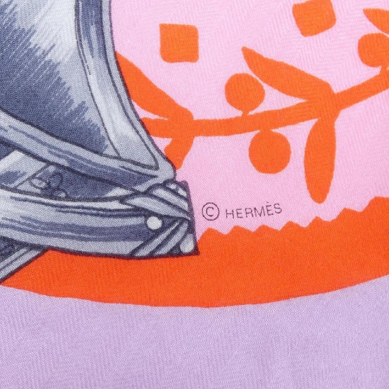 HERMES ETRIERS REMIX H363502S Khăn choàng hình tam giác - Hàng hiệu Chính hãng 837853