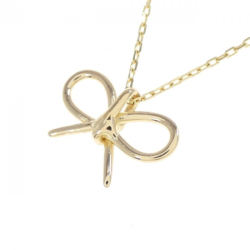 K18YG Dây chuyền nơ - Hàng hiệu Chính hãng 862503