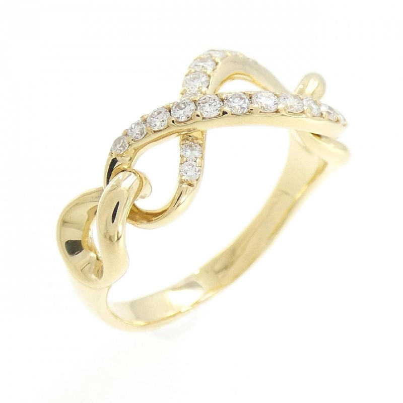 Nhẫn kim cương K18YG 0.30CT 670642