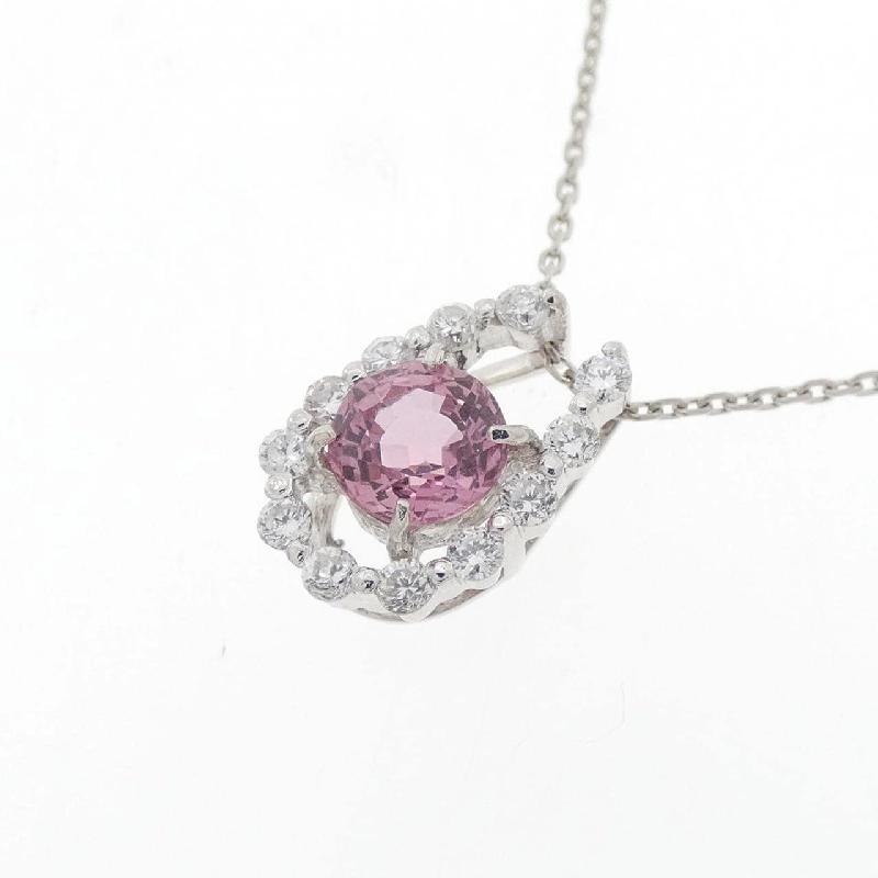 Dây chuyền Sapphire PT900/PT850 0.678CT - Hàng hiệu Chính hãng 865378