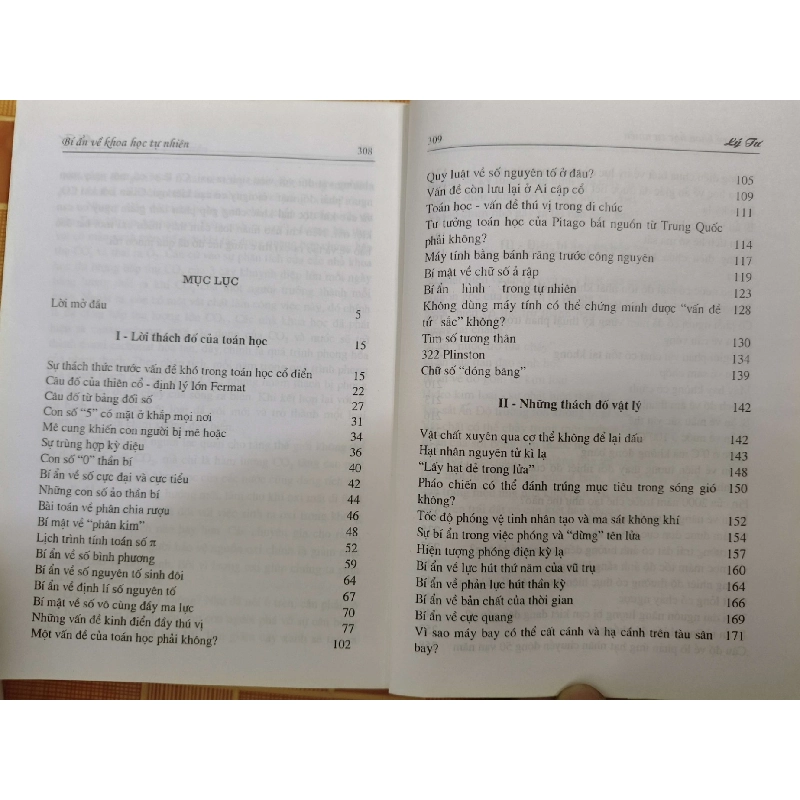 Bí ẩn về khoa học tự nhiên - 2004 - 311 trang - LỊCH SỬ - CHÍNH TRỊ - TRIẾT HỌC - ANTQ2911-3 921113