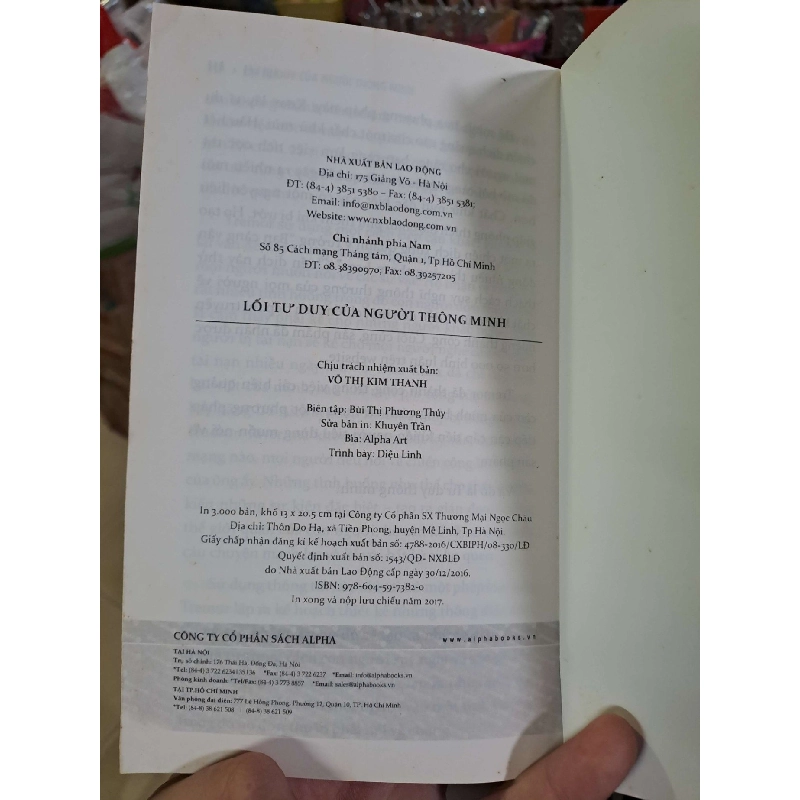 Lối tư duy của người thông minh - Art Markman KỸ NĂNG HCM1008 919795